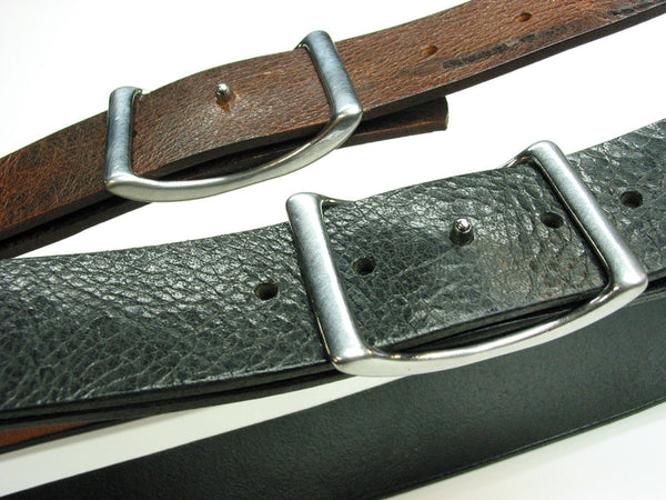 Conway belt vintage buffalo leather