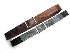 Conway belt vintage buffalo leather